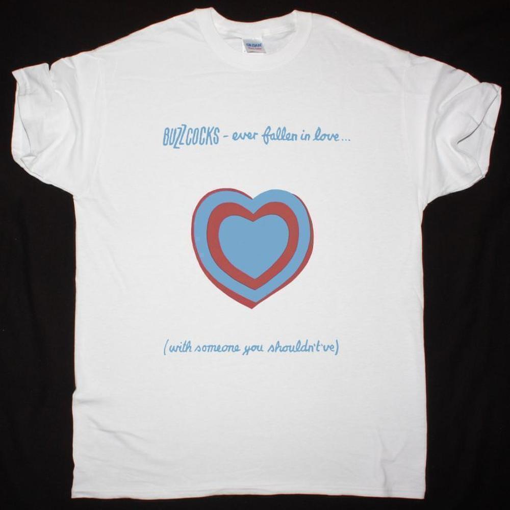 Buzzcocks Ever Fallen In Love Punk Rock Classic White T-Shirt